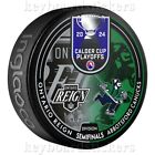 2024 AHL Calder Cup Playoffs Dueling Puck Ontario Reign vs Abbotsford Canucks