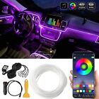 6M Car RGB Interior Ambient LED Strip Light APP Music Control Atmosphere Lamps (For: Dodge Daytona Shelby Z)