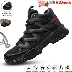 Mens Work Boots Steel Toe Cap Safety Shoes Indestructible Sneakers Bulletproof