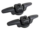 Pactrade Marine Track Mount Line Cleat, Kayak Track System Accessory (2-Pack)