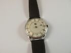 LOUVIC DELUX MENS VINTAGE MYSTERY DIAL 17J WATCH no reserve