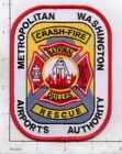 Virginia - Dulles Airports Authority VA Fire Dept Patch - Crash Fire Rescue