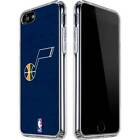 NBA Utah Jazz iPhone SE Clear Case - Utah Jazz Blue Texture