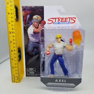 Streets Of Rage Axel 2023 Jakks Pacific Sega Action Figure New 4.5 Inch Toy Sale