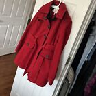 Laundry by Shelli Segal Red Wool Trench Coat 12