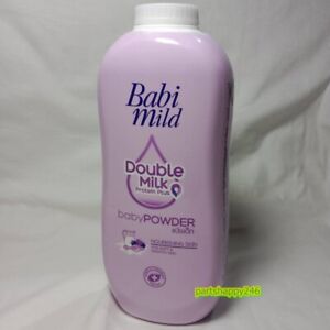 Babi Mild Baby Powder Double Milk Protein Plus Skin Long Lasting Fragrant 350 g