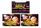 Street Fighter 2 Arcade 1up Cabinet Riser Graphics Decals Stickers
