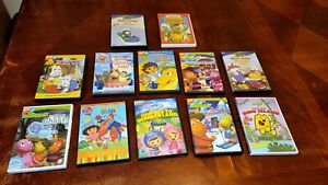 Lot Of 12 Dvds Nick Jr Nickelodeon DVD Collection Dora Diego BACKYARDIGANS more