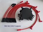 CHEVY CAMARO 1995-1997 LT1 5.7L 350 OPTISPARK Distributor & RED Spark Plug Wires