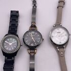 Mixed lot of  Fossil Watches Untested!  Sold As Is.  Need Battery’s (B4)