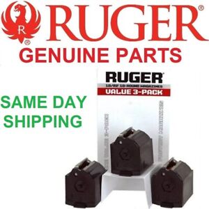 Ruger 90005 10/22 Magazine Value 3 Pack BX-1 22LR 10 Round
