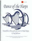 Dance of the Harps Sheet Music Lever or Pedal Harp Ensemble 2005 Meg Robinson