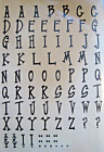 New ListingDented Serif Uppercase Alphabet Clear Stamp Set -  Provo Craft 24-8300 NEW!