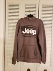 JEDCO Olive Drab Jeep American Flag Hoodie Size Large