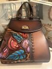 Womens Leather Backpack Purse