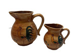 Pennsbury Pottery RED ROOSTER Pitcher and Creamer Set