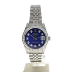 Rolex Date Just 31 Stainless-steel 68274 Blue Dial Womens 31-mm Automatic watch