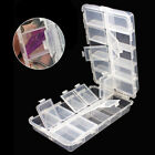 20 Compartments Fishing Tackle Box Lures Baits Hooks Beads Earring Storage Case
