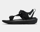 NIKE VISTA Sandals NA Slides Black/White Men's Size 12 New Sandals