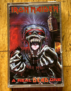 Iron Maiden A Real Dead One Cassette Tape 1993 EMI BMG Metal TESTED