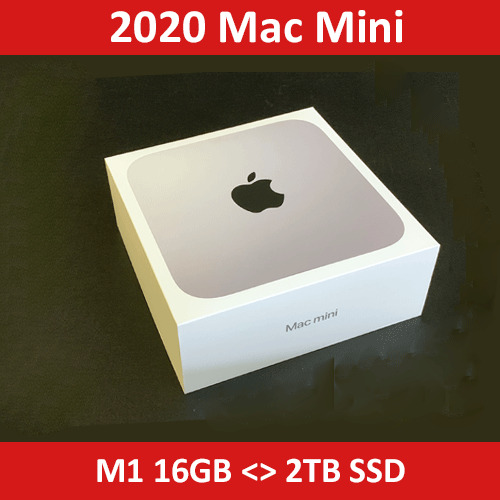 2020 Mac Mini | M1 8-Core  | 2TB SSD | 16GB RAM