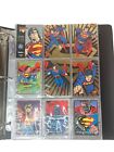 Skybox 1993 Return Of Superman Trading Cards Complete Set And Binder Mint Cards