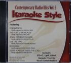 Contemporary Radio Hits Volume 2 Christian Karaoke Style NEW CDG Daywind 6 Songs