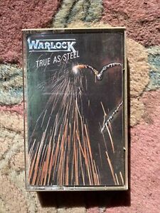 True as Steel by Warlock (Cassette, 1986, Mercury)  80s Metal Rock