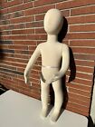 Full body jersey covered flexible child mannequin Dress Form Display 3 Yr Old