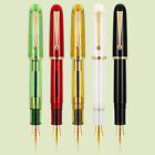 NEW Jinhao 9013 Fountain Pen Heartbeat Nib F/0.5mm M/0.7mm Office Writing Pen