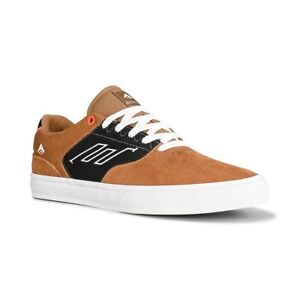 Emerica The Low Vulc Skate Shoes - Brown/Black