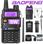 Baofeng UV-5R 8W Radio Tri-Power Dual Band 1/4/8W Ham Walkie Talkie | NO FM