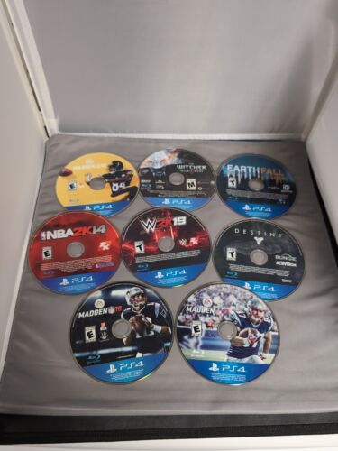 New ListingSony PlayStation 4 PS4 Assorted Video Games lot 8. Witcher, Destiny, Earth Fall