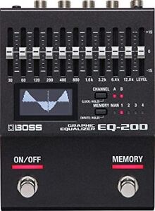 BOSS EQ-200 Graphic Equalizer Guitar Effects Pedal from Japan Brand New