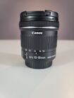 Canon EFS EF-S 10-18mm f/4.5-5.6 IS STM Zoom Lens - Black