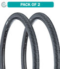 2 Pack Kenda Kwest High Pressure Tire 26 x 1.5 Clincher Wire Black 60tpi