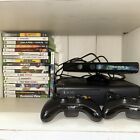 New ListingXbox 360S  Console with Lot of 19 Games, 2 Controller And Kinect Bundle - Tested