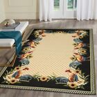 Liora Manne Marina Country Rooster Indoor Outdoor Area Rug Yellow