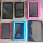 Mixed Lot of 6 Various Size and Brands Untested Tablets AS-IS PARTS OR REPAIR