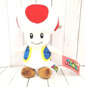 Super Mario Toad Plush 2017 New With Tag 9