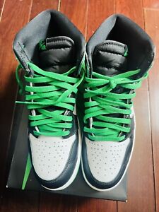 Size 10.5 - Air Jordan 1 Retro OG High Lucky Green (DZ5485-031). ✅