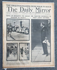 DAILY MIRROR WW1 WINSTON CHURCHILL 7TH OCTOBER 1914 ORIGINAL NEWSPAPER