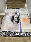 Barber and Hair Stylist Cape 100 Dollar Bill Multi Color-Free Shipping
