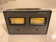 Sony VU-300 VU Meter, Sifam R22AF Serviced Rare Professional dB Loudness Monitor