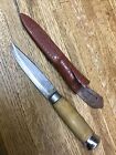 Vintage knife B. Jonsson Mora Sweden wood Handle 4 1/2 