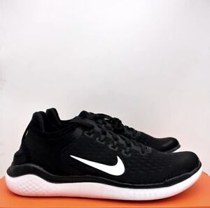 NEW Nike Free RN 2018 Black White Running Shoes 942836-001 Men's Sizes