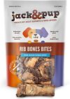 Jack&Pup Rib Bone Bites Dog Treats - Roasted Beef Ribs Bones for Dogs, Single In