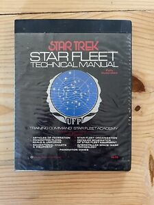 Vintage 1975 Star Trek Star Fleet Technical Manual First Edition