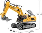 Remote Control Excavator Toys for Boys Turns 680-degree