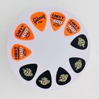 Gibson Guitar Pick Lot of 10 Chevy Rock n' Roll 400 Orange Black Thin New